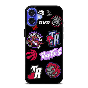 TORONTO RAPTORS NBA COLLAGE iPhone 16 Case Cover