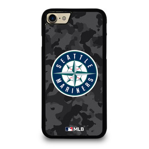SEATTLE MARINERS BASEBALL BLACK CAMO iPhone 7 / 8 Case Cover SEATTLE MARINERS BASEBALL BLACK CAMO iPhone 7 / 8 Case Cover