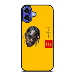 TRAVIS SCOTT CACTUS JACK X MCDONALD iPhone 16 Case Cover TRAVIS SCOTT CACTUS JACK X MCDONALD iPhone 16 Case Cover