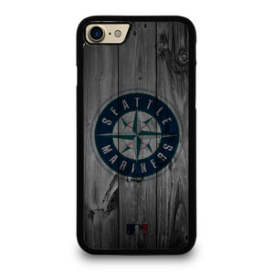 SEATTLE MARINERS BASEBALL MLB WOOD LOGO iPhone 7 / 8 Case Cover SEATTLE MARINERS BASEBALL MLB WOOD LOGO iPhone 7 / 8 Case Cover
