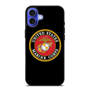 UNITED STATES MARINE CORPS LOGO iPhone 16 Case Cover