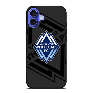 VAMCOUVER WHITECAPS FC MLS BLACK iPhone 16 Case Cover