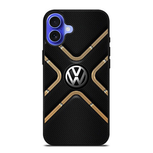 VOLKSWAGEN VW LOGO CARBON ICON iPhone 16 Case Cover