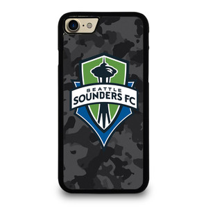 SEATTLE SOUNDERS FC MLS BLACK CAMO iPhone 7 / 8 Case Cover SEATTLE SOUNDERS FC MLS BLACK CAMO iPhone 7 / 8 Case Cover