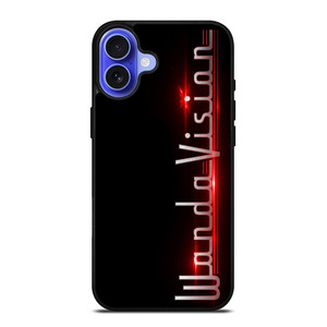WANDAVISION MARVEL LOGO iPhone 16 Case Cover