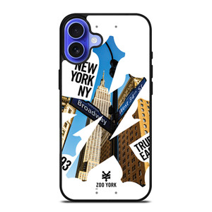 ZOO YORK NEW YORK CITY NYC SKATEBOARD iPhone 16 Case Cover ZOO YORK NEW YORK CITY NYC SKATEBOARD iPhone 16 Case Cover