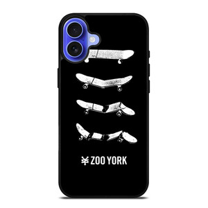 ZOO YORK SKATEBOARD EVOLUTION iPhone 16 Case Cover