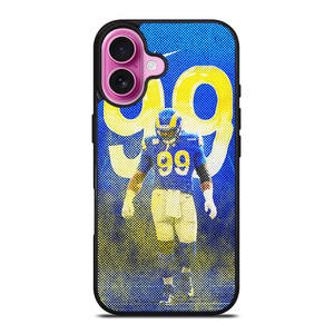 AARON DONALD 99 LOS ANGELES RAMS NFL FOOTBALL iPhone 16 Plus Case Cover AARON DONALD 99 LOS ANGELES RAMS NFL FOOTBALL iPhone 16 Plus Case Cover
