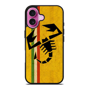 ABARTH LOGO iPhone 16 Plus Case Cover ABARTH LOGO iPhone 16 Plus Case Cover