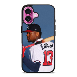 ACUNA JR ATLANTA BRAVES BASEBALL iPhone 16 Plus Case Cover ACUNA JR ATLANTA BRAVES BASEBALL iPhone 16 Plus Case Cover