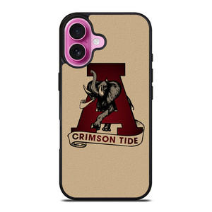 ALABAMA CRIMSON TIDE ROLL FOOTBALL iPhone 16 Plus Case Cover