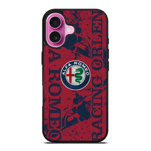 ALFA ROMEO LOGO ART CAR ICON iPhone 16 Plus Case Cover