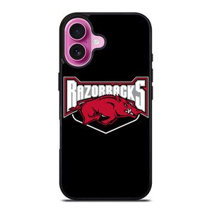 ARKANSAS RAZORBACKS FOOTBALL LOGO 2 iPhone 16 Plus Case Cover