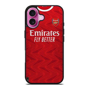 ARSENAL FC THE GUNNERS HOME JERSEY iPhone 16 Plus Case Cover