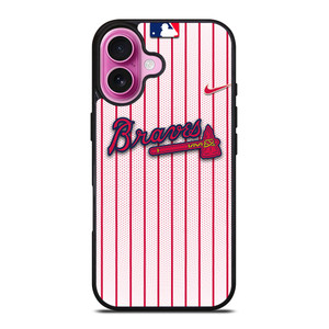 ATLANTA BRAVES MLB NIKE iPhone 16 Plus Case Cover
