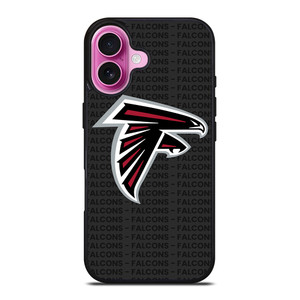 ATLANTA FALCONS FOOTBALL TEXT iPhone 16 Plus Case Cover ATLANTA FALCONS FOOTBALL TEXT iPhone 16 Plus Case Cover