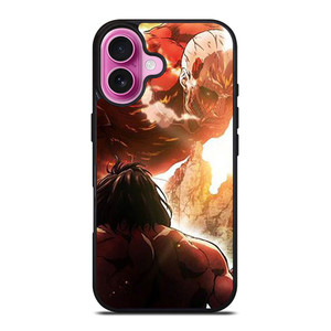 ATTACK ON TITAN EREN VS REINER 2 iPhone 16 Plus Case Cover ATTACK ON TITAN EREN VS REINER 2 iPhone 16 Plus Case Cover