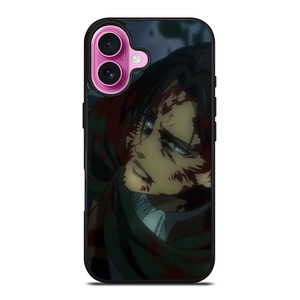 ATTACK ON TITAN LEVI ACKERMAN FIGHT iPhone 16 Plus Case Cover