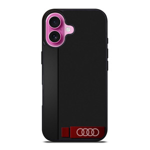 AUDI CAR CARBON LOGO iPhone 16 Plus Case Cover