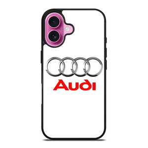 AUDI CAR LOGO iPhone 16 Plus Case Cover AUDI CAR LOGO iPhone 16 Plus Case Cover