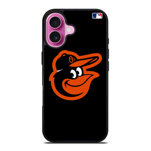 BALTIMORE ORIOLES MLB LOGO iPhone 16 Plus Case Cover