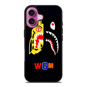 BAPE SHARK TIGER iPhone 16 Plus Case Cover
