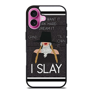 BEYONCE I SLAY QUOTE iPhone 16 Plus Case Cover BEYONCE I SLAY QUOTE iPhone 16 Plus Case Cover