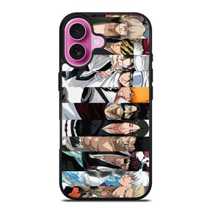 BLEACH BRAVE SOULS CHARACTERS iPhone 16 Plus Case Cover