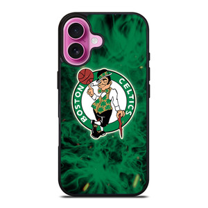 BOSTON CELTICS BASKETBALL NBA FIRE iPhone 16 Plus Case Cover BOSTON CELTICS BASKETBALL NBA FIRE iPhone 16 Plus Case Cover
