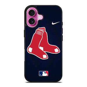 BOSTON RED SOX MLB BASEBALL NIKE iPhone 16 Plus Case Cover BOSTON RED SOX MLB BASEBALL NIKE iPhone 16 Plus Case Cover