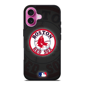 BOSTON RED SOX MLB LOGO iPhone 16 Plus Case Cover BOSTON RED SOX MLB LOGO iPhone 16 Plus Case Cover