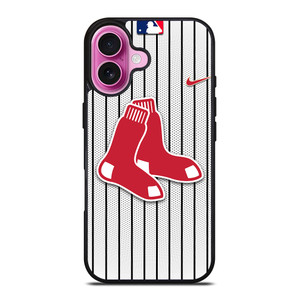 BOSTON RED SOX MLB NIKE iPhone 16 Plus Case Cover BOSTON RED SOX MLB NIKE iPhone 16 Plus Case Cover
