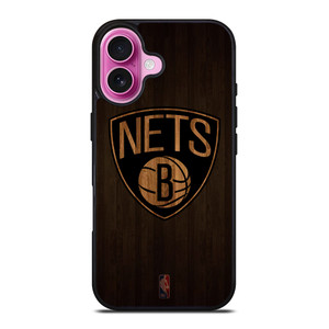 BROOKLYN NETS BASKETBALL COURT NBA iPhone 16 Plus Case Cover