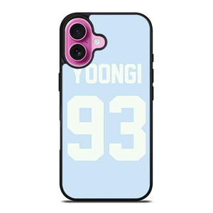 BTS BANGTAN BOYS SUGA 93 iPhone 16 Plus Case Cover