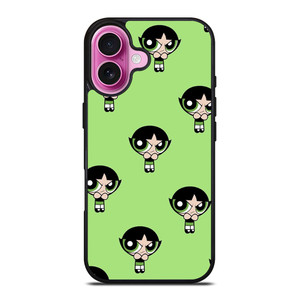 BUTTERCUP POWERPUFF GIRLS PATTERN iPhone 16 Plus Case Cover BUTTERCUP POWERPUFF GIRLS PATTERN iPhone 16 Plus Case Cover