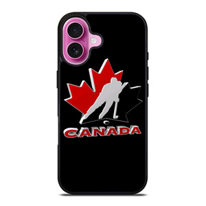 CANADA HOCKEY TEAM LOGO iPhone 16 Plus Case Cover CANADA HOCKEY TEAM LOGO iPhone 16 Plus Case Cover