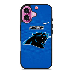 CAROLINA PANTHERS NFL FOOTBALL NIKE iPhone 16 Plus Case Cover CAROLINA PANTHERS NFL FOOTBALL NIKE iPhone 16 Plus Case Cover