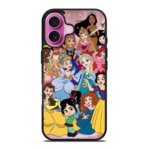 CARTOON DISNEY PRINCESS X VENELLOPE iPhone 16 Plus Case Cover