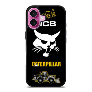 CATERPILLAR JCB HEAVY VEHICLE LOGO iPhone 16 Plus Case Cover