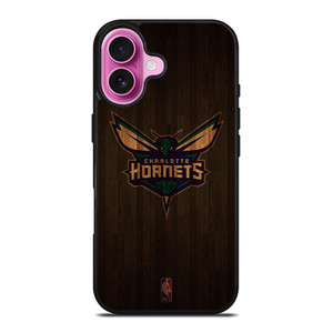 CHARLOTTE HORNETS BASKETBALL COURT NBA iPhone 16 Plus Case Cover