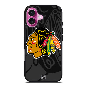 CHICAGO BLACKHAWKS NHL TEAM iPhone 16 Plus Case Cover
