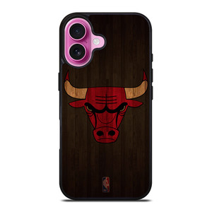 CHICAGO BULLS BASKETBALL COURT NBA iPhone 16 Plus Case Cover