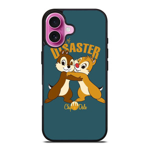 CHIP AND DALE DISNEY CARTOON MASTER OF DISASTER iPhone 16 Plus Case Cover