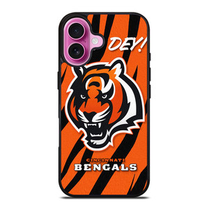 CINCINNATI BENGALS FANS WHO DEY iPhone 16 Plus Case Cover