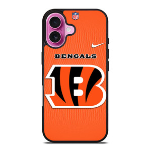 CINCINNATI BENGALS NFL FOOTBALL NIKE iPhone 16 Plus Case Cover