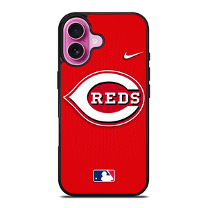 CINCINNATI REDS MLB BASEBALL NIKE iPhone 16 Plus Case Cover CINCINNATI REDS MLB BASEBALL NIKE iPhone 16 Plus Case Cover