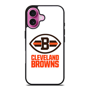 CLEVELAND BROWNS FOOTBALL LOGO ICON iPhone 16 Plus Case Cover CLEVELAND BROWNS FOOTBALL LOGO ICON iPhone 16 Plus Case Cover
