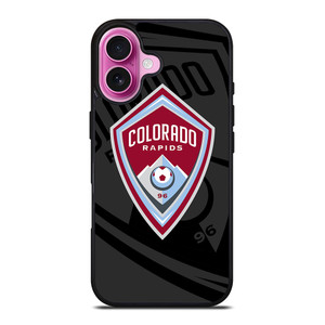COLORADO RAPIDS MLS BLACK iPhone 16 Plus Case Cover