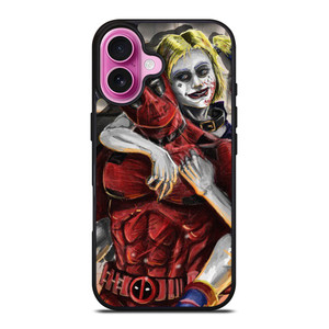 DEADPOOL HARLEY QUINN ART iPhone 16 Plus Case Cover DEADPOOL HARLEY QUINN ART iPhone 16 Plus Case Cover
