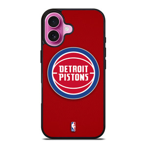 DETROIT PISTONS BASKETBALL NBA iPhone 16 Plus Case Cover